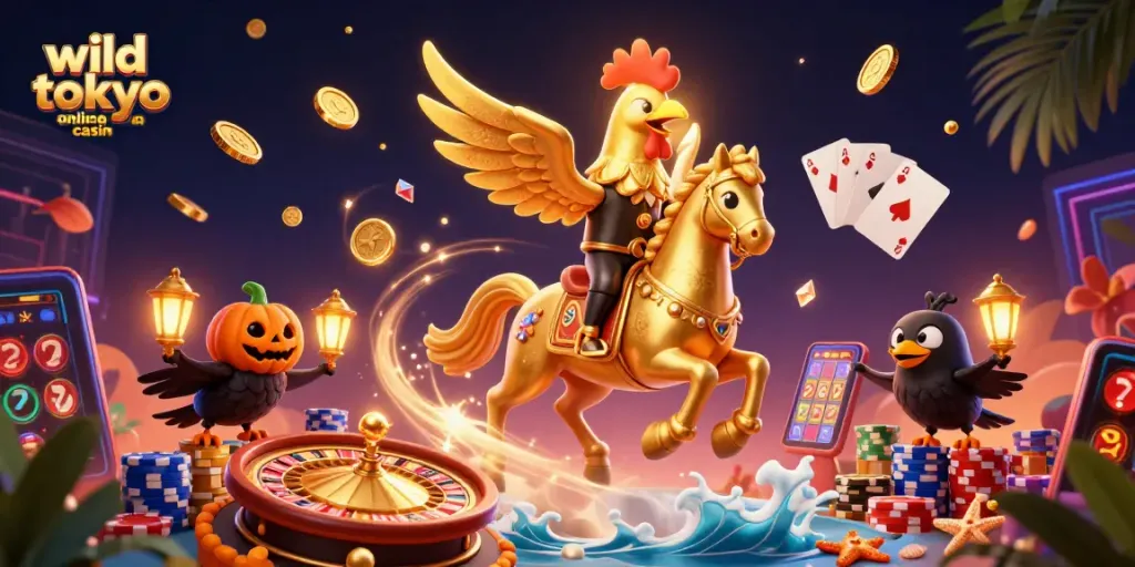Experience the excitement of wild tokyo online casino with thrilling gaming visuals and vibrant casino elements