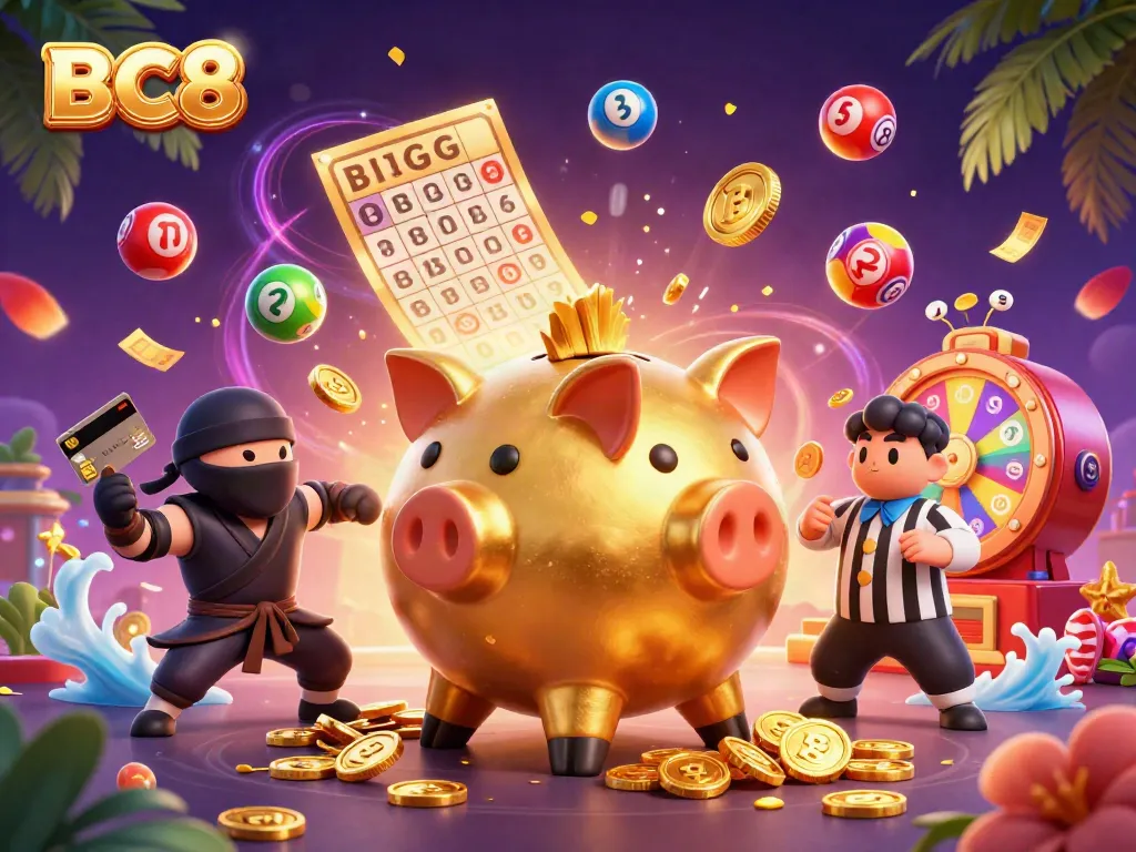 Engage with thrilling casino action at BC8 featuring exciting characters and dynamic game elements.