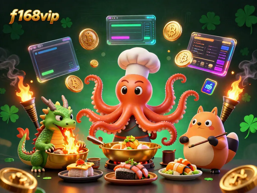 Experience thrilling gameplay at f168vip with vibrant characters in a dynamic, engaging casino scene.