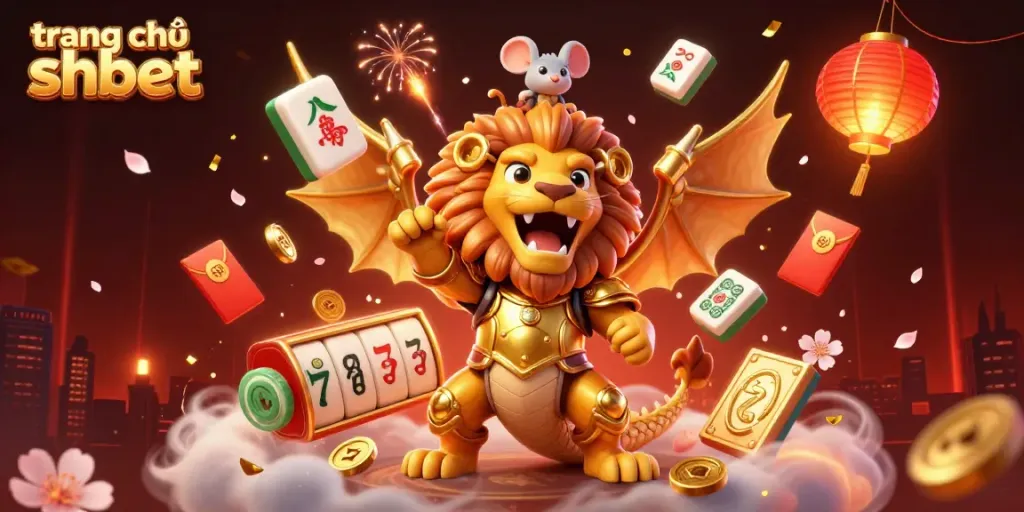 Experience the excitement of trang chủ shbet with vibrant 3D casino elements bringing winnings to life.
