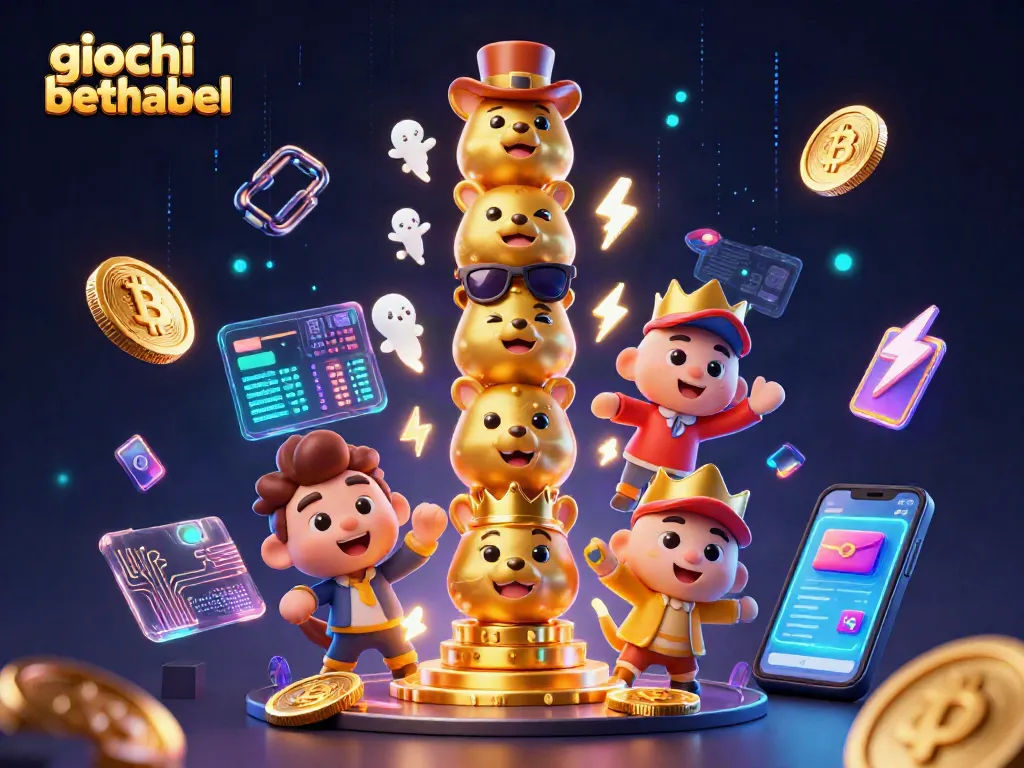 Play exciting games at giochi betlabel with vibrant casino elements and dazzling crypto graphics.