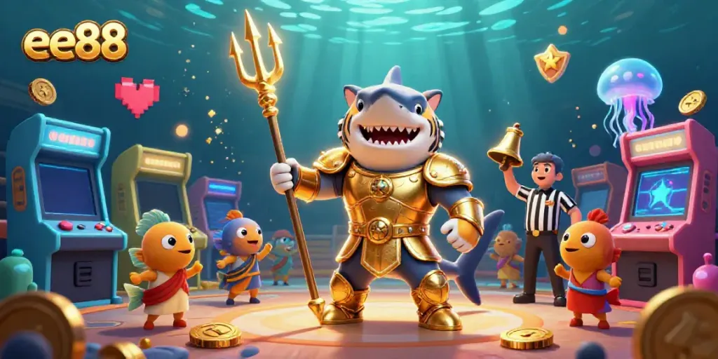 Experience the thrilling world of ee88 with vibrant 3D casino games and playful characters.